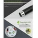 thumbnail image 2 of Greeniant Fuerte linterna LED ultravioleta joyería dinero identificación luz cera de abejas lámpara de detección antorcha multifuncional Estufas de camping Negro, 3 fuentes de luz 365 Kit de carga, 2 of 6