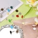 thumbnail image 5 of 30Pack Chinchetas, 11mmx13mm Alfileres Decorativos de Cabeza Plana Rosa, 5 of 7