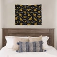 thumbnail image 3 of Hohey Bee Golden Embroidery Tapestry for Bedroom - Tapestry Wall Hanging Wall Tapestry for Dorm Wall Decor Home Decoration , Aesthetic Funny Tapestry 29 x 37in, 3 of 5