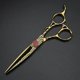 thumbnail image 2 of 6 Inch Hair Cutting Scissors 440C Stainless Steel Professional Barber Scissors Set with Sharp Blades, 2 of 4