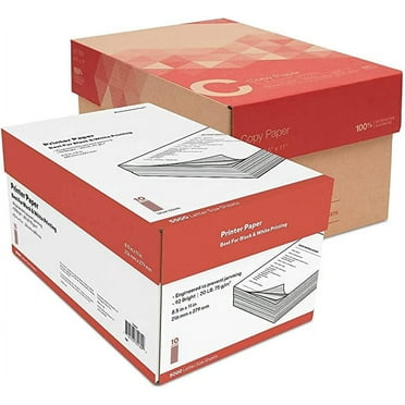 MyOfficeInnovations 8.5" x 11" Printer Paper 20 lbs. 92 Brightness 500/Ream 10 Reams/Carton 135848
