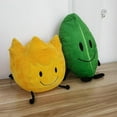 thumbnail image 2 of Leafy Plush Battle For Dream Island, Soft Battle For Dream Island Leafy And Firey Plush Stuffed Animals Leafy Plushie Bfdi Toys, 2 of 4