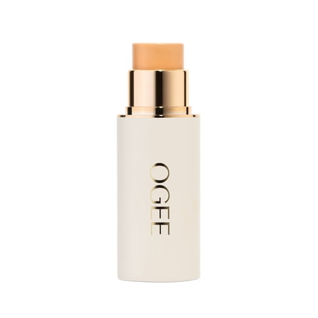 Ogee Sculpted Complexion Foundation Stick (Banyan 3.0W - Medium Light, Golden Undertones) Full Coverage Foundation Makeup - Instantly Balance & Even Complexion - 70% Organic Ingredients