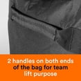 thumbnail image 4 of Fitdom 130L 36" Heavy Duty Extra Large Sports Gym Equipment Travel Duffle Bag W/Adjustable Shoulder Strap & 7 Compartments. Perfect for Soccer Baseball Basketball Hockey Football, Team Coaches & More, 4 of 7