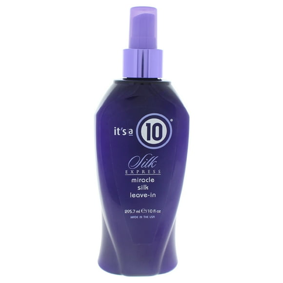 Silk Express Miracle Silk Leave-In by Its A 10 para unisex - Acondicionador de 10 oz Its A 10 Its A 10