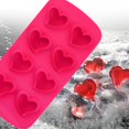 thumbnail image 4 of WZXPWT Heart-Shaped DIY Summer Ice Tray, Fun Popsicle Mold for Kids, Easy Release Silicone Ice Cream Maker, Creative Frozen Treat Molds for Toddlers, 4 of 9