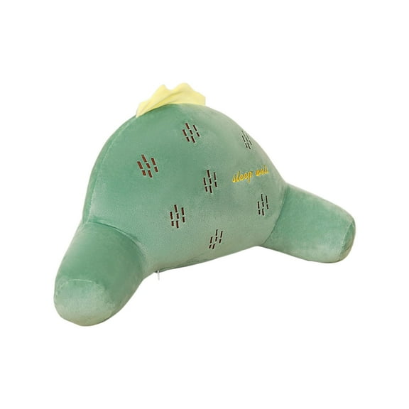 Green Lumbar Cushion Office Seat Car Chair Back Support Pillow Maternity Comfort Green 21.65X11.81 Inches