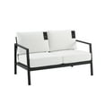 thumbnail image 4 of Linon Arlington Outdoor Loveseat, Natural, 4 of 13