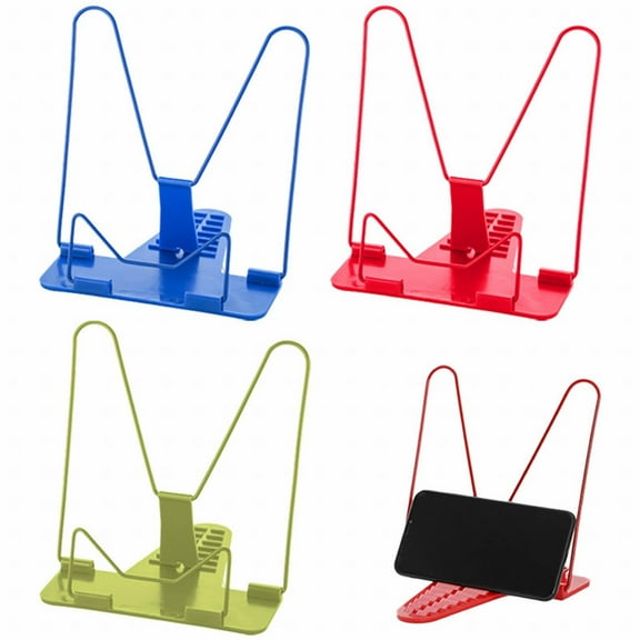 Adjustable Bookshelf Reading Stand Desktop Book Holder for Picture Books, Bed Reading, and Study Use