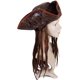 thumbnail image 4 of Pirate Hat Beaded Dreadlocks for Pirate Costume Accessories Ormromra WRLF-722, 4 of 6
