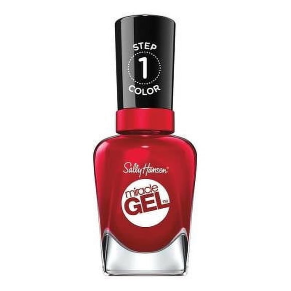 Esmalte para uñas Sally Hansen Miracle Gel 449 vino rhapsody red 14.7 ml