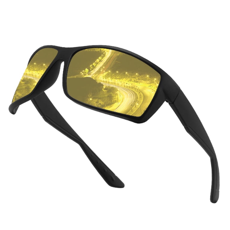 Polarized Oversized Square Sunglasses with UV400 Protection Amazon.com: isheep Metal Oversized Polarized Square  main image 3