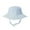 Light Blue, variant on Baby Sun Hat Wide Brim Beach Bucket Hat Kids Boys Girls Summer Breathable Fisherman Hat UV Protection Bucket Hat