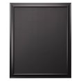 thumbnail image 1 of DesignOvation Bosc Wall Mounted Framed Magnetic Chalkboard, 27.5x33.5, Black, 1 of 1