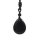 thumbnail image 3 of 2x Colgante De Gota De Agua Collar De Piedra Joyería Artesanal Resistente Para Unisex Ajustable Negro, 3 of 8