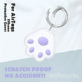thumbnail image 4 of Remplacement pour Apple Airtags Tracker Étui Silicone Protective Sleeve Stainless Steel Keychain Anti-Scratch Protector Finder, 4 of 8