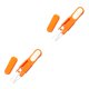 thumbnail image 1 of Yuarrent Tijeras de hilo de pescar, tijeras de coser, herramientas para exteriores, accesorios profesionales, mango de Camping para el hogar, cubierta de Naranja 2piezas Yuarrent CBP311783, 1 of 6