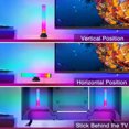 thumbnail image 4 of Muyoka Barra de luz LED inteligente de 2 piezas con 46 modos de escena Ambiance Blacklight con 5 modos de música y temporizador Luz ambiental de TV 2 métodos de control Barra de luz RGB Muyoka Hogar, 4 of 7