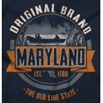 thumbnail image 2 of Original Brand Maryland Lake Fishing Men's Graphic T Shirt Tees Brisco Brands X, 2 of 4