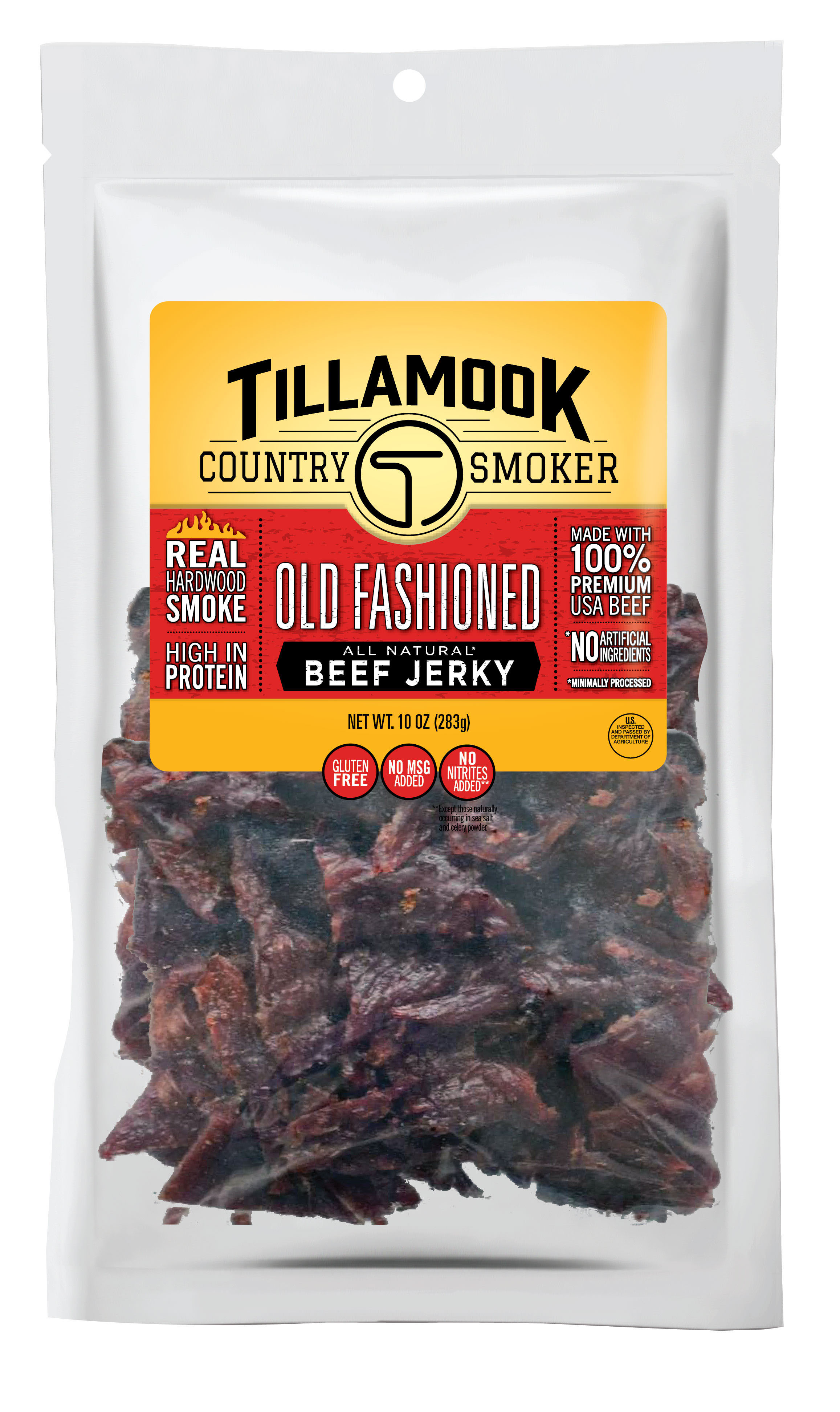 Tillamook Country Smoker Jerky, Old Fashion Jerky, 10oz