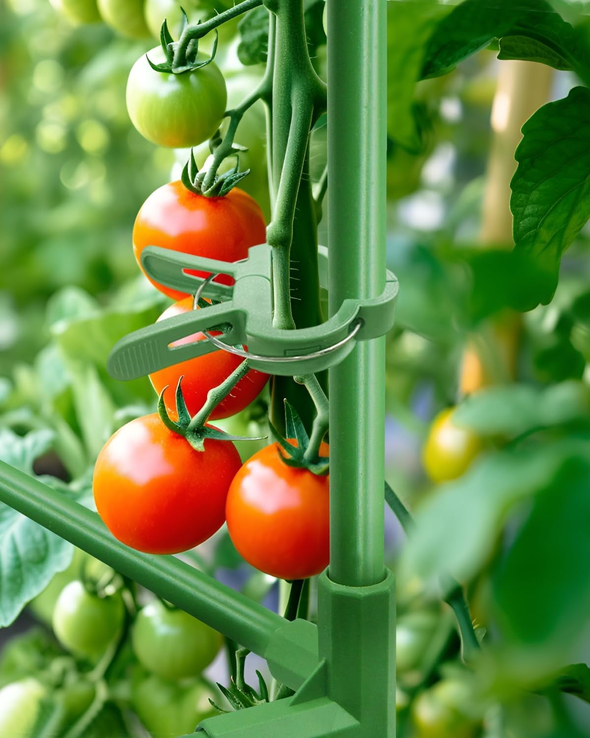 Square Tomato Cages Heavy Duty Plant Support Stake Tower for Garden Climbing Plants Tomato Cucumber Vegetables