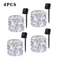 thumbnail image 1 of Guirnalda de luces alimentada por energía Solar para exteriores, luces de hadas para jardín, lámpara Led centelleante impermeable para decoración de fiesta de Navidad, 7m/12m/22m/32m/52m/102m, 1 of 5