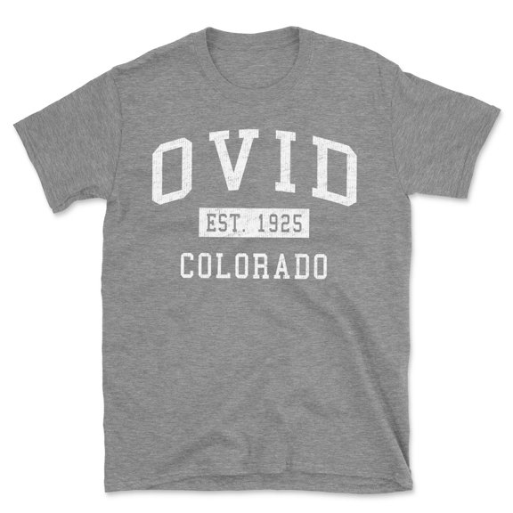 Ovid Colorado Classic Established Men's Cotton T-Shirt