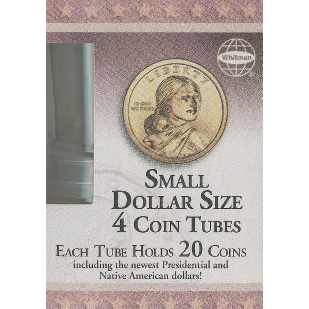 Small Dollar Size 4 Coin Tubes (Other)