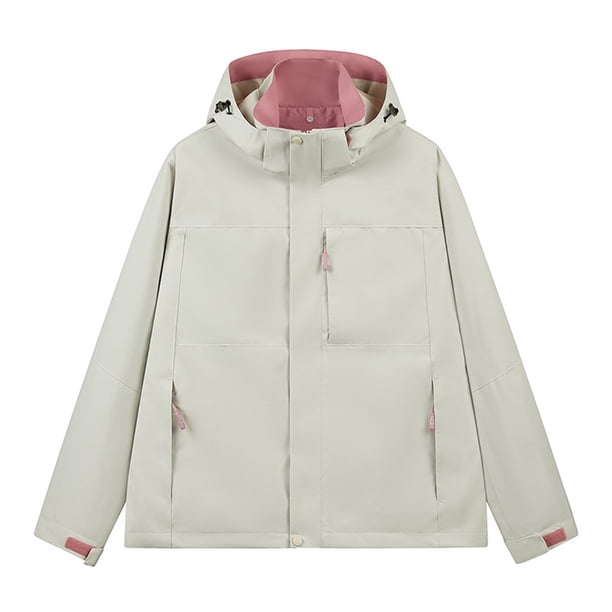 Chaquetas y abrigos casuales con capucha de manga larga para mujer, nuevos monos rígidos, chaqueta deportiva para exteriores, parte superior fina y transpirable, chaqueta rígida de poliéster para muje