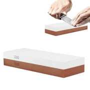 musiccrazyor Kitchen Whetstone Knife Grit 1000#3000 Sharpener Sharpening Water Stone Stand
