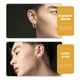 thumbnail image 2 of 2 piezas de pendientes de aro minimalistas con piercings de dragón y tótems para hombre, 2 of 5