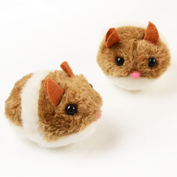 Pet Toys Interactive Toy Mice Realistic Moving Hamster Catch Training Play Supplies for Cats