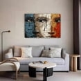 thumbnail image 5 of modern abstract artwork women faces Poster Decorative Painting Canvas Wall Art Living Room Posters Bedroom Painting,Frame-style,24x36inch(60x90cm), 5 of 8