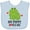 AE-Light Blue, variant on Inktastic My Poppy Loves Me Grandson Frog Boys Baby Bib