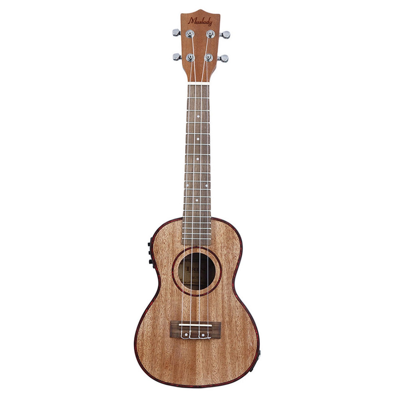 Muslady 24 Inch Ukulele Ukelele Uke Kit Sapele Wood with LCD EQ