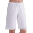 thumbnail image 2 of Women Lace Edge Pettipants Snip-it Culottes Slips Bloomers Lingerie Pajamas Short Pants, 2 of 3