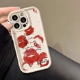 thumbnail image 3 of Funda de teléfono con labios rojos para iPhone, carcasa Sexy de TPU suave para iPhone 11, 14, 15 Pro Max, 12, 13 Pro, XS Max, XR, X, 7, 8 Plus, 3 of 4