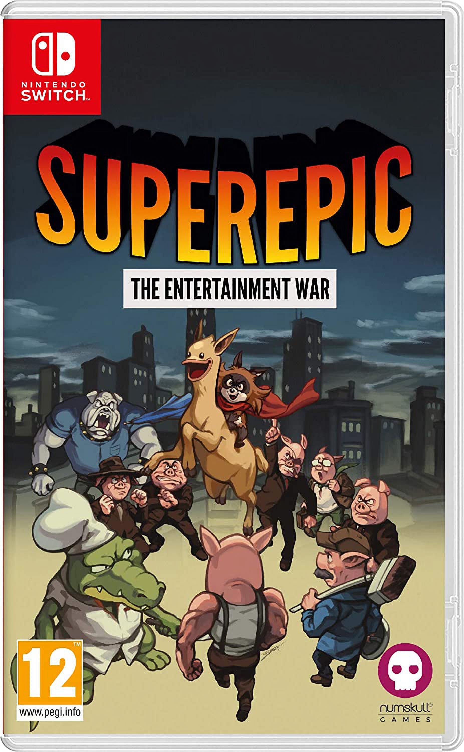 SuperEpic The Entertainment War (Nintendo Switch) Video Games are Dead. We Must Save Them