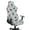 Dachshund Rose Floral Print Blue, variant on SCRAWLGOD Butterfly Galaxy Print Pattern Gaming Chair Cover with Armrest Cover, Removable Computer Chair Seat Cover Backrest Slipcovers Stretchable Rotating Desk Chair Seat Cushion Protectors