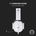 thumbnail image 6 of Razer BlackShark V2 X for PlayStation - Wired Esports Headset - White, 6 of 6