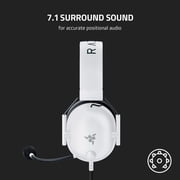 Razer BlackShark V2 X for PlayStation - Wired Esports Headset - White