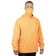 thumbnail image 2 of Mossy Oak Men's Blaze Orange Pullover Tech Hoodie with Neck Gaiter, Up to 2XL, 2 of 6
