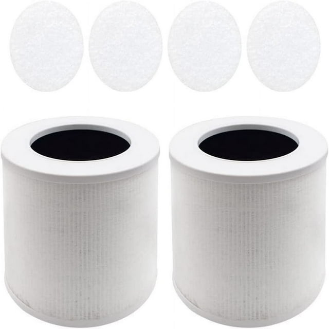 YOPTOP Air Purifier Filter Core Mini-RF Compatible with LE-VOIT Air Purifier Core Mini (2 Filters 4 Aroma Pads)