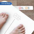 thumbnail image 3 of INEVIFIT Smart Premium Bathroom Scale with Bluetooth and Free Tracking INEVIFIT APP - White, 3 of 7