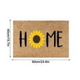 thumbnail image 3 of kedshhgu Summer Holiday Door Mat,Home Sweet Home Leaves Indoor Outdoor Non-Slip Doormat,Entryway Front Porch Summer Welcome Mat Grey for Entrance Decor, 3 of 9