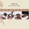 thumbnail image 4 of Reusable Coffee Pod Refill Kit with 5pcs Empty Pods, 2pcs Silicone  Discs, Spoon, Brush for  Vertuoline, 4 of 8