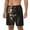Black, variant on Victorian Gentle Cat pattern Mens Swim Trunks with Compression Liner Stretch Beach Shorts Quick Dry with Zipper Pockets No-Chafing Board Shorts-Medium