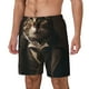 thumbnail image 1 of Fotbe Victorian Gentle Cat Traje de Baño para Hombre – Shorts de Natación de Secado Rápido con Forro y Bolsillos-Small, 1 of 6