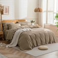 thumbnail image 2 of Housse de Couette Taille Grand - Couette Texturée Effet Lin, 2 of 9
