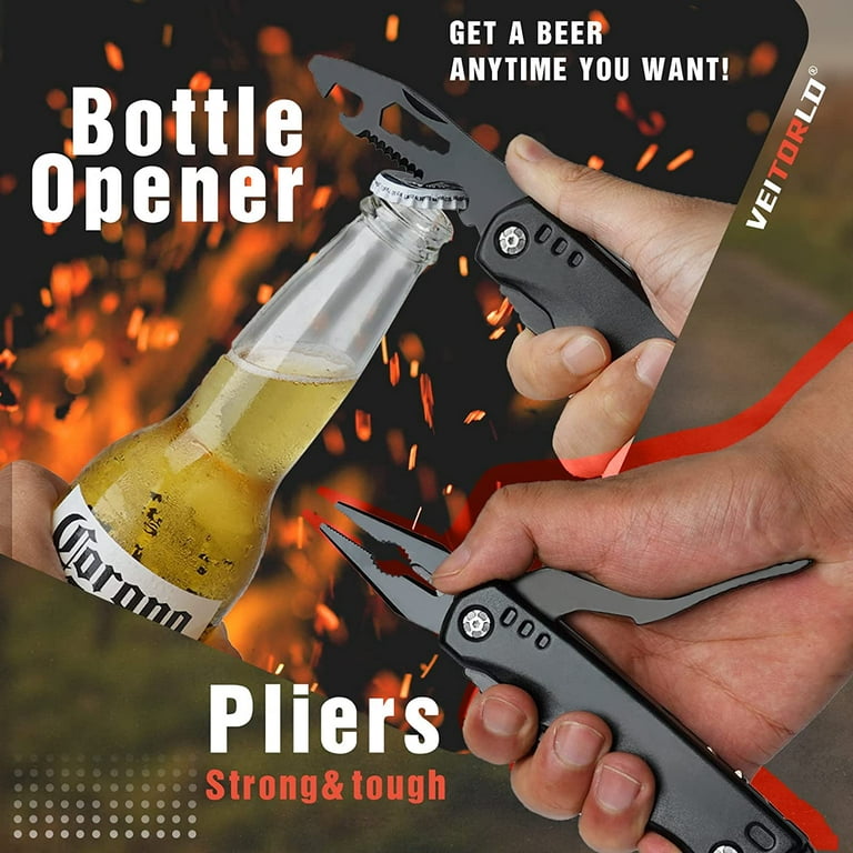 Mens Gifts Camping Accessories Multitool Camping Gear Unique Gifts for Men  Dad Husband 16 in 1 Survival Gear and Equipment Camping Gadgets Stocking  Stuffers for Men Hunting Hiking Mini Axe Hammer 
